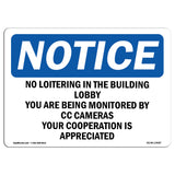 No Loitering In The Building Lobby