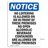 No Loitering Is Allowed On Or In Front Of
