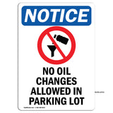 No Oil Changes Allowed