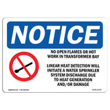 No Open Flames Or Hot Work In