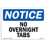No Overnight Tabs