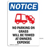 No Parking On Grass