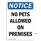 No Pets Allowed On Premises