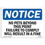No Pets Beyond This Point Failure