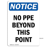No PPE Beyond This Point