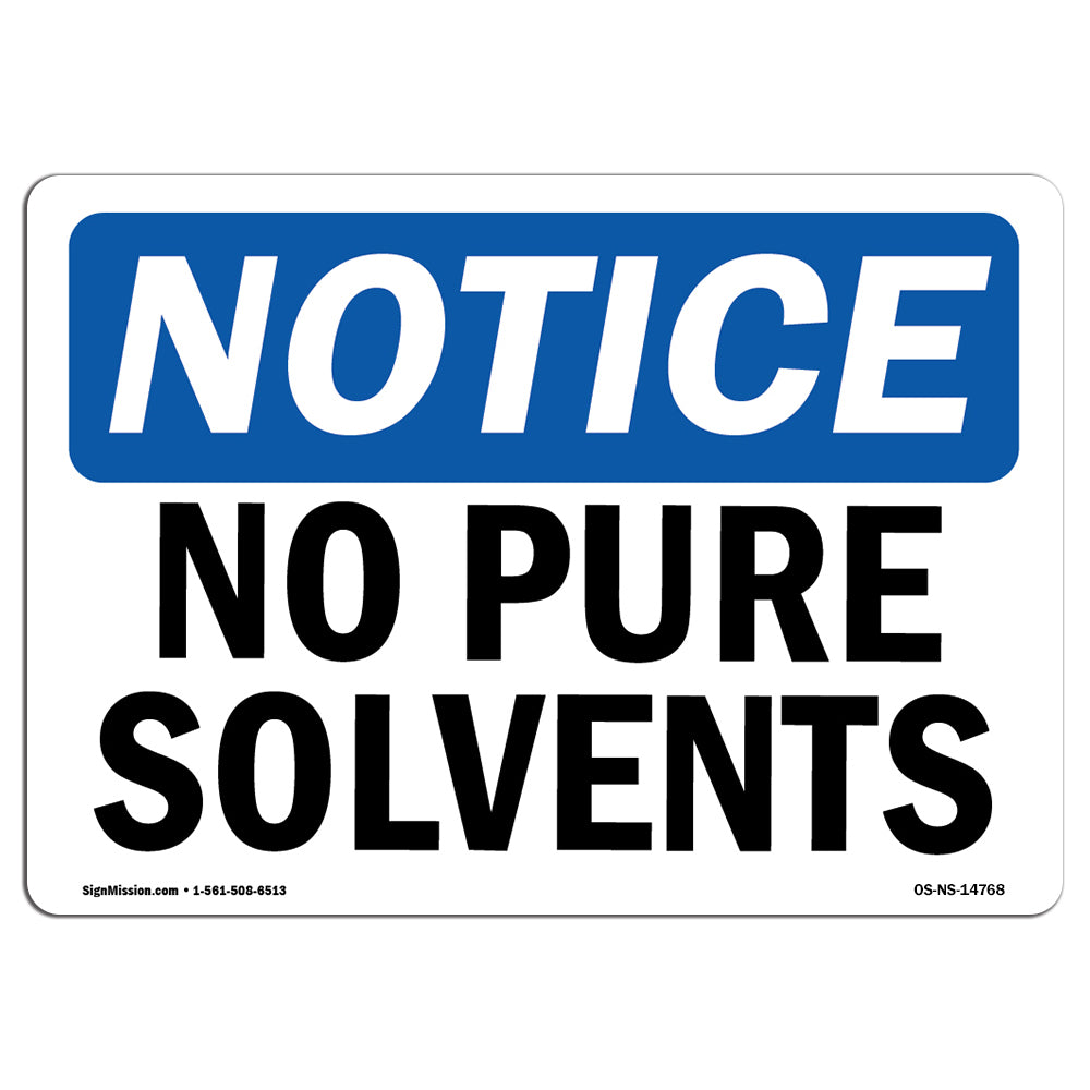 No Pure Solvents