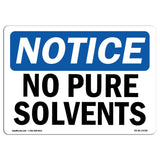 No Pure Solvents