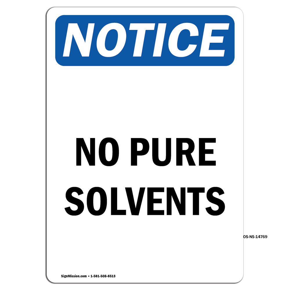 No Pure Solvents