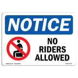 No Riders Allowed