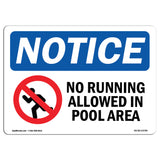 No Running Allowed In Pool Area