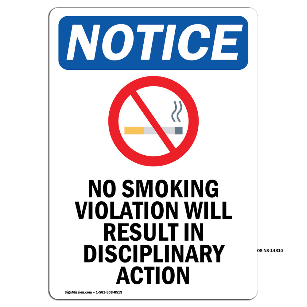 No Smoking Violation