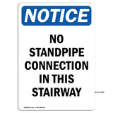 No Standpipe Connection In This Stairway