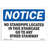 No Standpipe Located In This Staircase Go