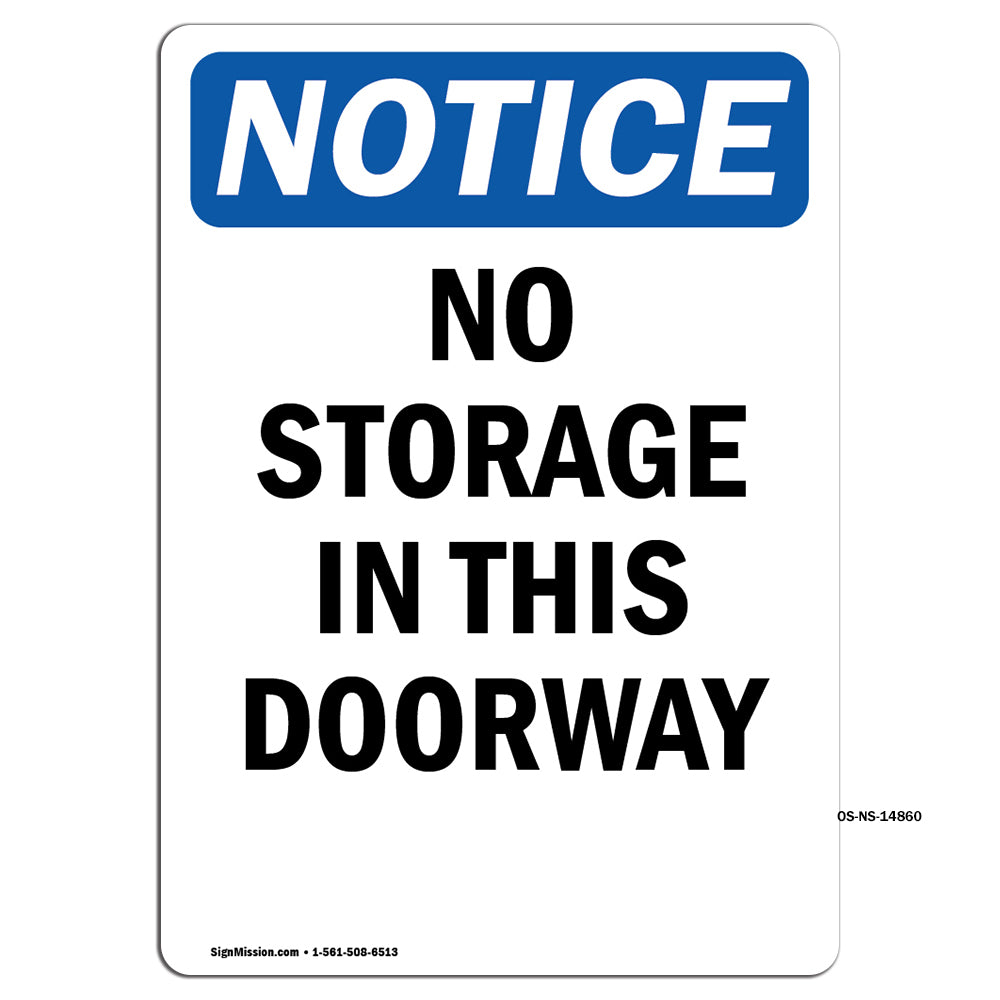 No Storage In This Doorway