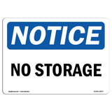 No Storage