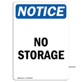 No Storage