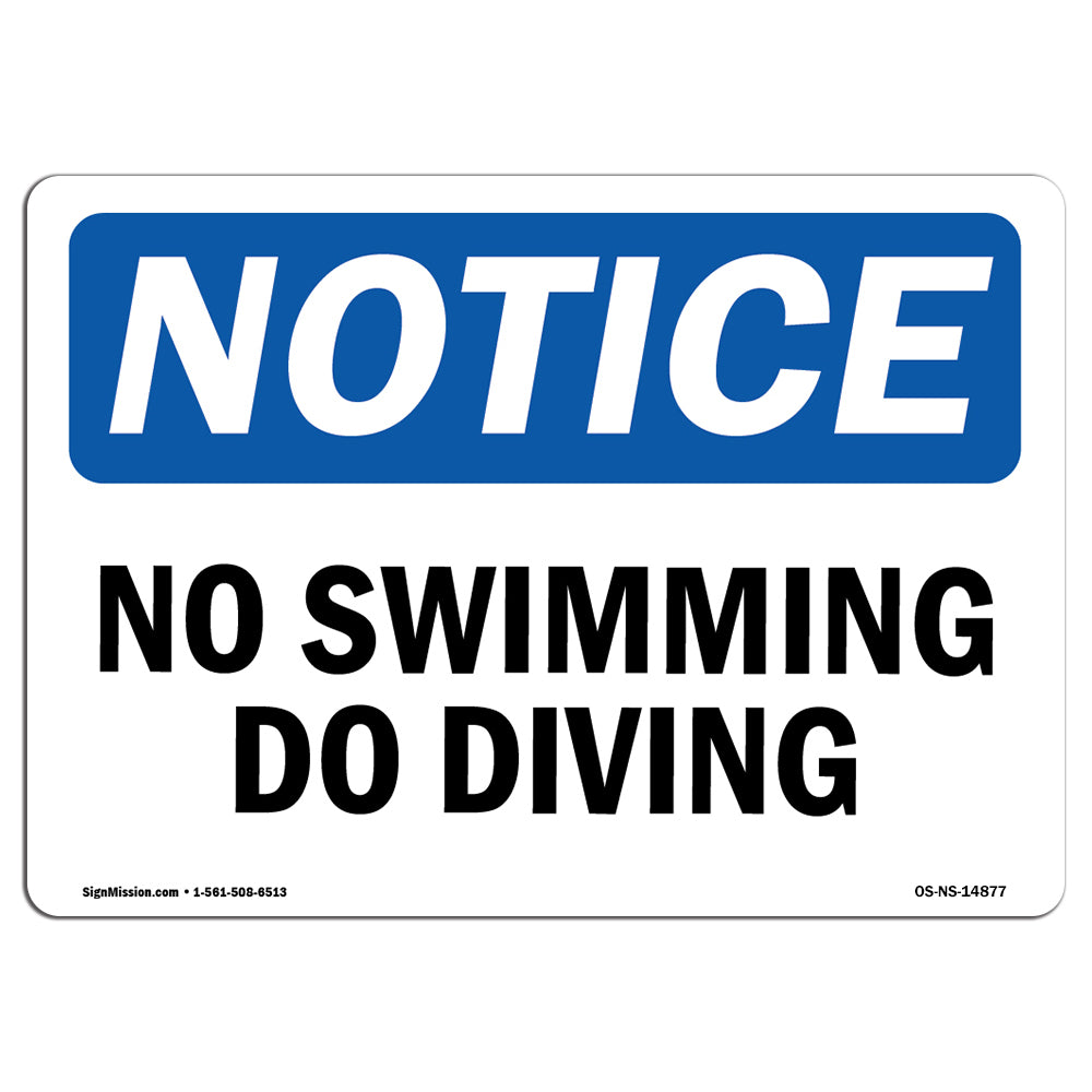 No Swimming No Diving