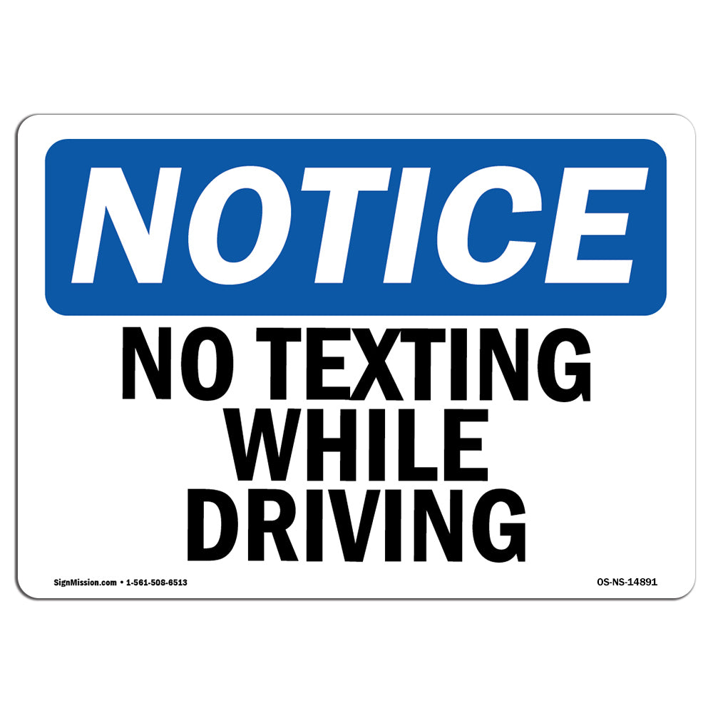 No Texting While Driving
