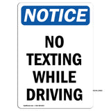 No Texting While Driving