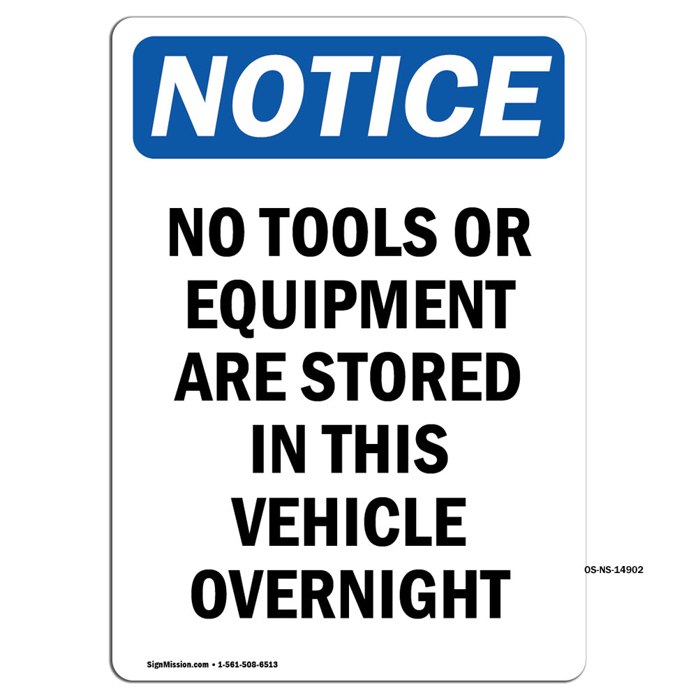 No Tools Or Equipment Are Stored In This