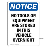 No Tools Or Equipment Are Stored In This
