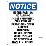 No Trespassing No Parking Access Permitted