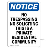 No Trespassing No Soliciting This Is A Private