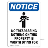 No Trespassing Nothing On This