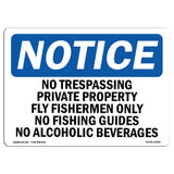 No Trespassing Private Property Fly Fishermen