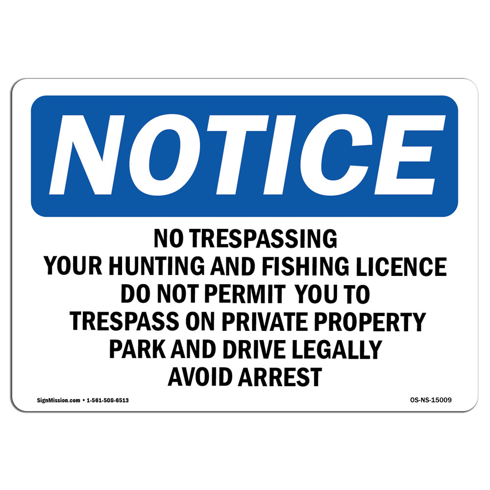 No Trespassing Your Hunting And Fishing