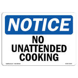 No Unattended Cooking