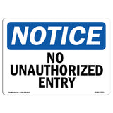 No Unauthorized Entry