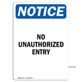 No Unauthorized Entry
