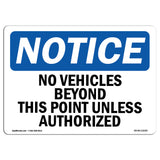 No Vehicles Beyond This Point