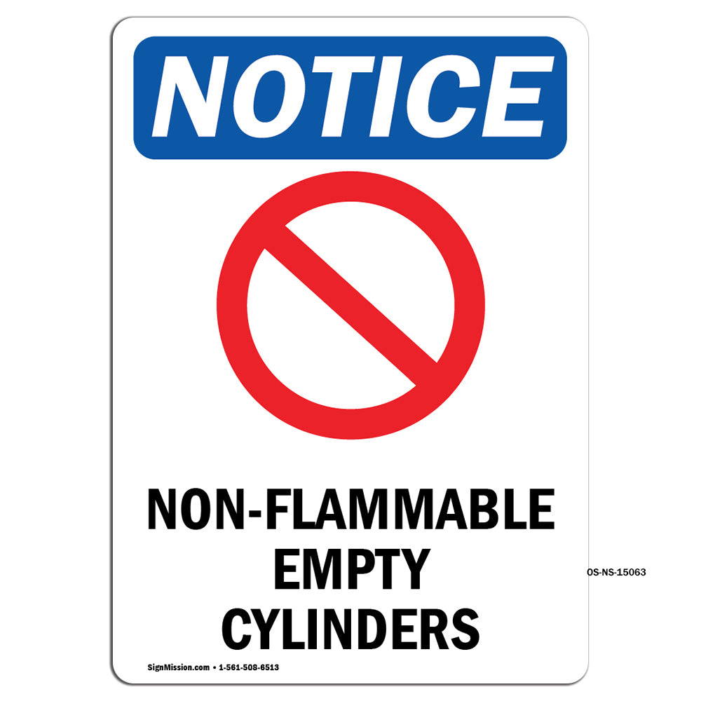 Non-Flammable Empty Cylinders
