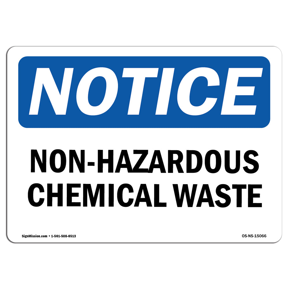 Non-Hazardous Chemical Waste