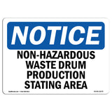 Non-Hazardous Waste Drum Production
