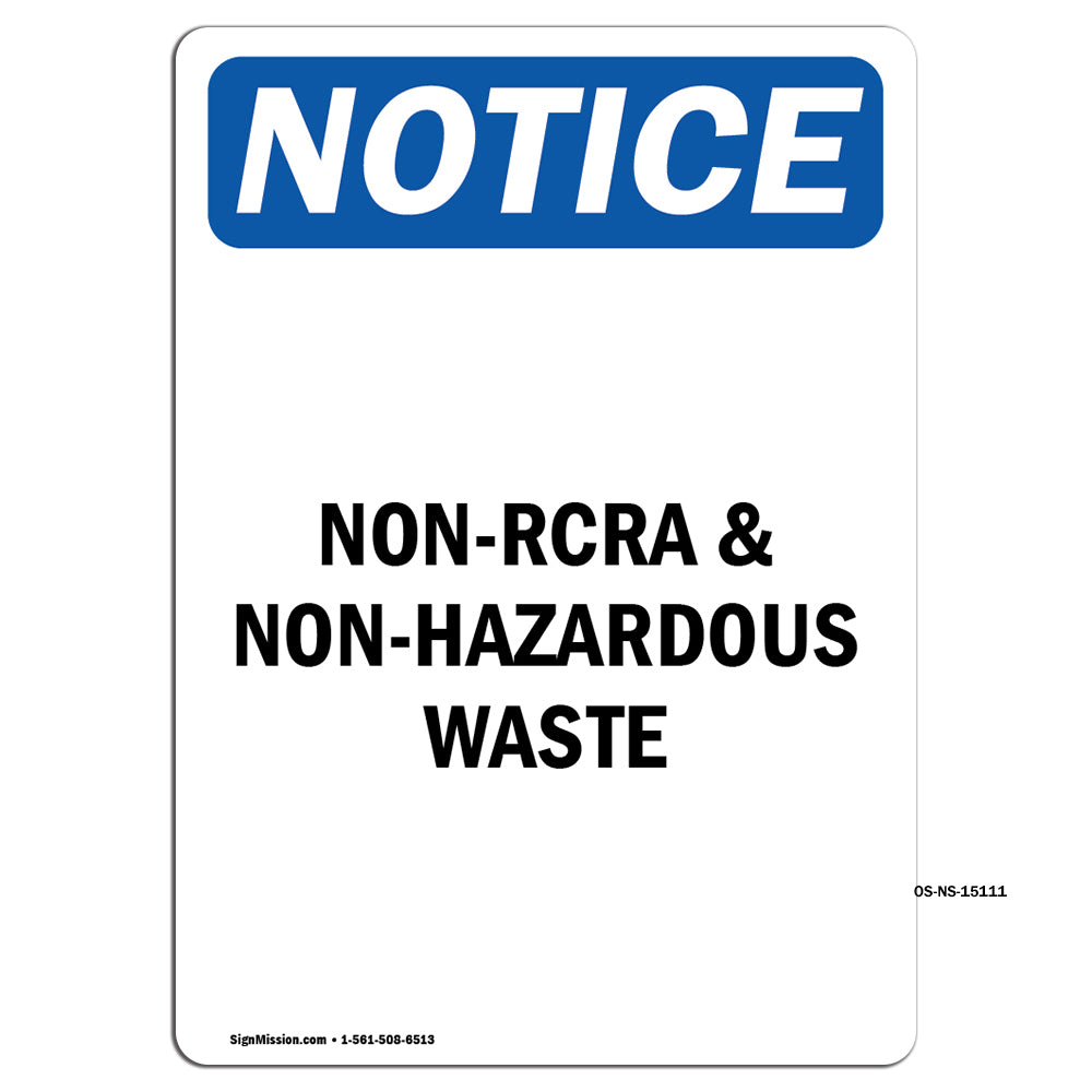 Non-RCRA And Non-Hazardous Waste