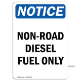 Non-Road Diesel Fuel Only