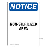 Non-Sterilized Area