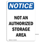 Not An Authorized Storage Area