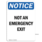Not An Emergency Exit