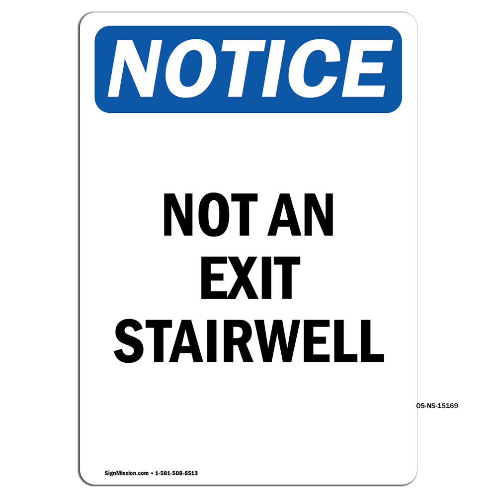 Not An Exit Stairwell