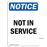 Not In Service