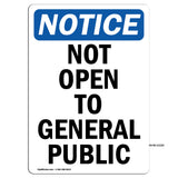 Not Open To General Public