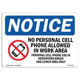 No Personal Cell Phones