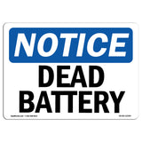 NOTICE Dead Battery
