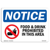 Food And Drink Prohibited