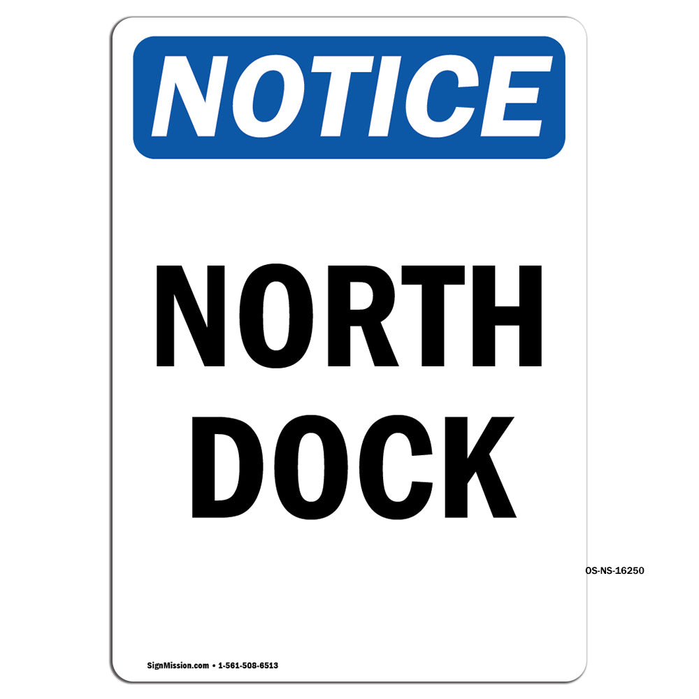 NOTICE North Dock