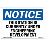 NOTICE This Station Is Currently
